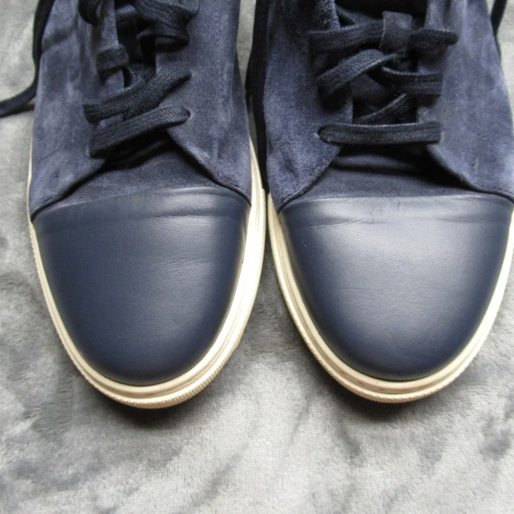 Allen Edmonds Shoes Mens 11.5 Blue Suede Cooper Port Washington Casual Courtside